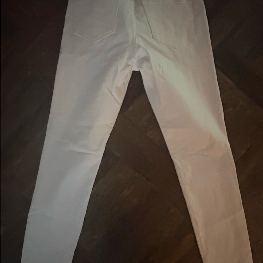 J. Crew Slim White Chino Pants